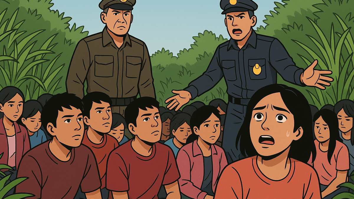 ソンクラーの茂みに80人超、ミャンマーからの不法入国者を一斉摘発