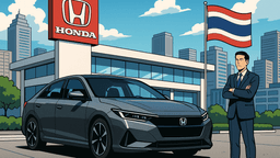 Honda e:N2がタイで142.9万バーツで発売 日本メーカーのEV反撃