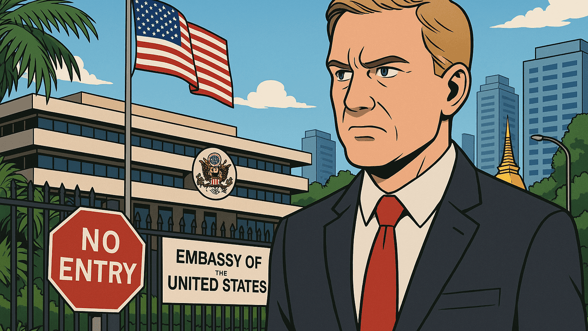米国がタイを含む75カ国への移民ビザ発給を一時停止、在タイ米大使館が発表