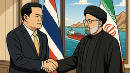 タイがイランと合意、石油タンカーにホルムズ海峡の「通行証」を確保、エネルギー供給を守る外交成果