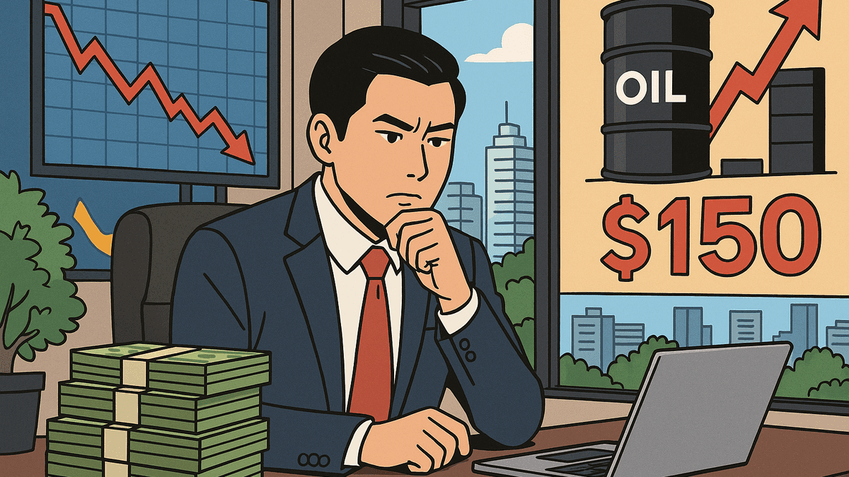 タイ証券大手が「現金30〜50%保持」を推奨、原油150ドルの可能性を警告