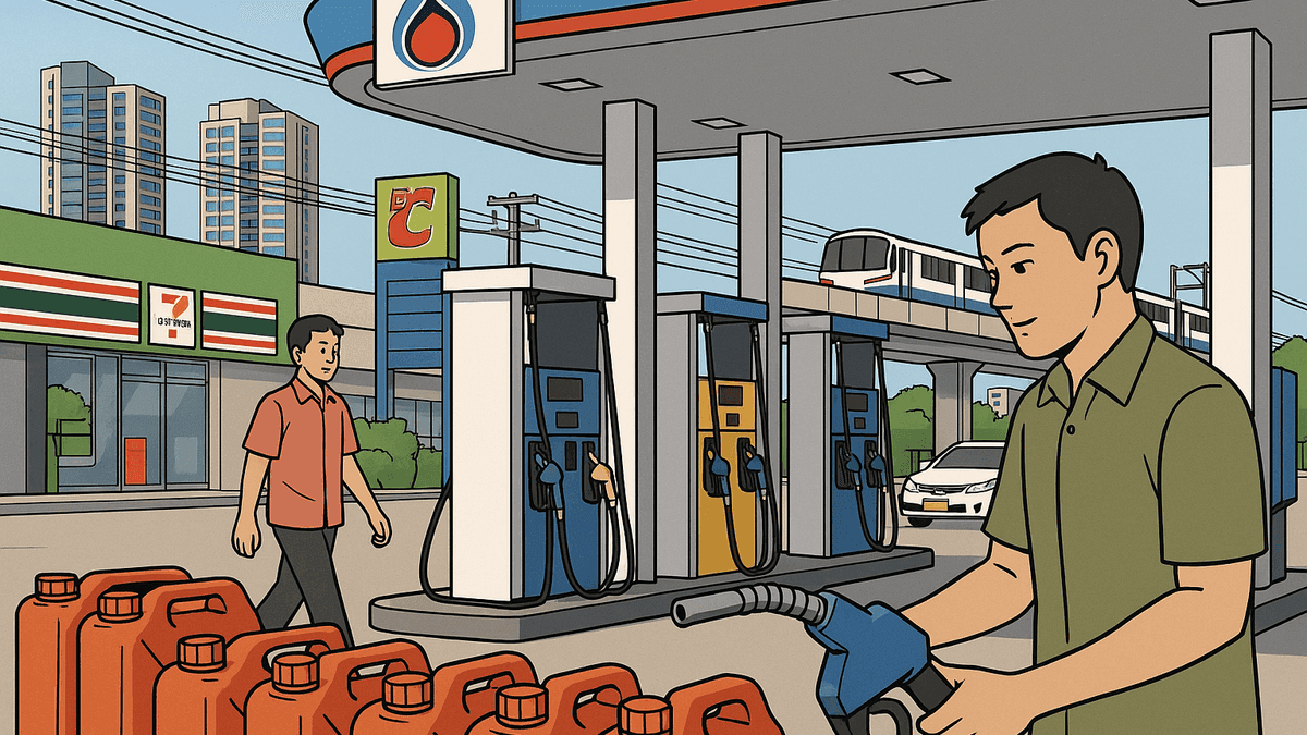 【続報】ソンクラーン燃料確保の具体策、卸売業者に1日700万リットル配分へ