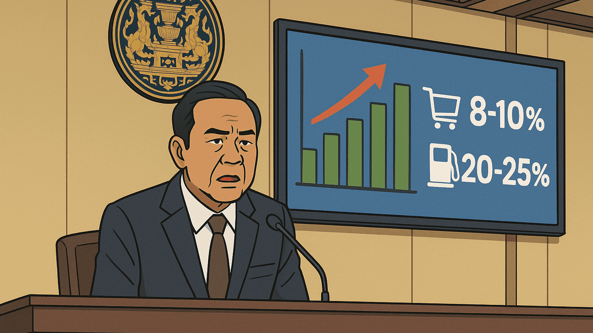 タイ工業連盟「物価8〜10%上昇、輸送費20〜25%増は不可避」戦争長期化で警告