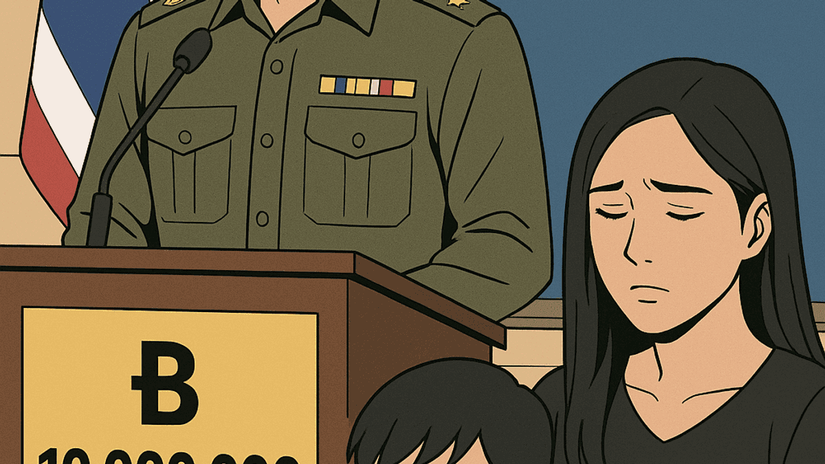 【続報】タイ陸軍が国境衝突の犠牲者遺族に1,000万バーツの補償を閣議申請へ