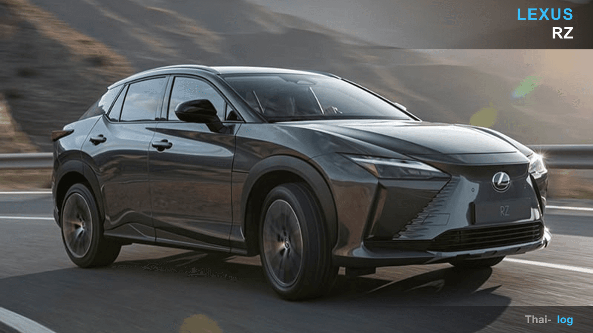 レクサスRZがタイで299万バーツから発売、日本からCBU輸入のEV3グレード展開