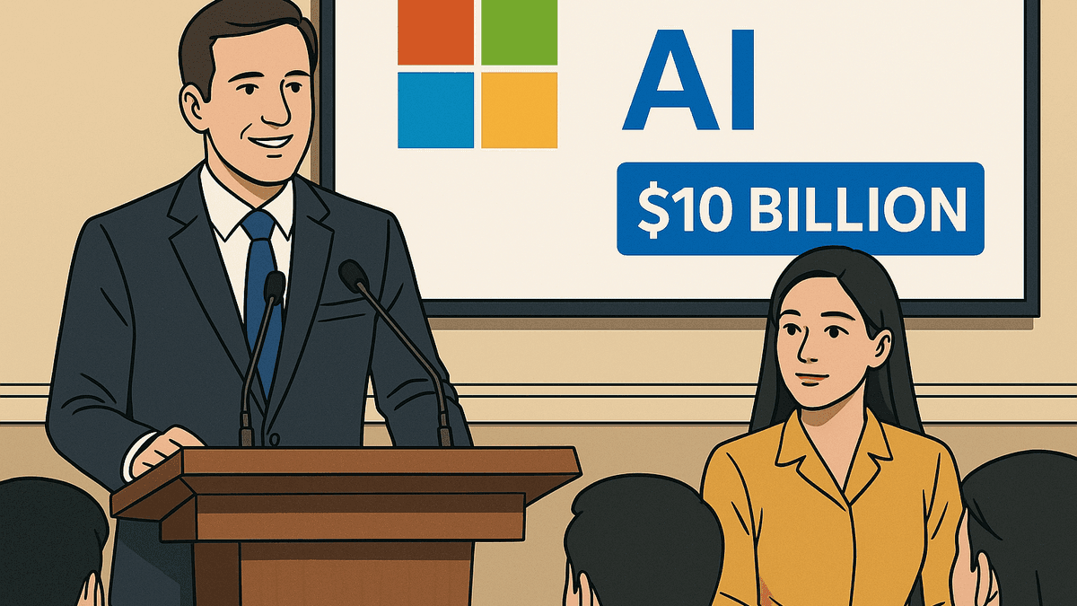 マイクロソフトがタイに10億ドル投資を表明、新内閣発足日にAIハブ構想を推進