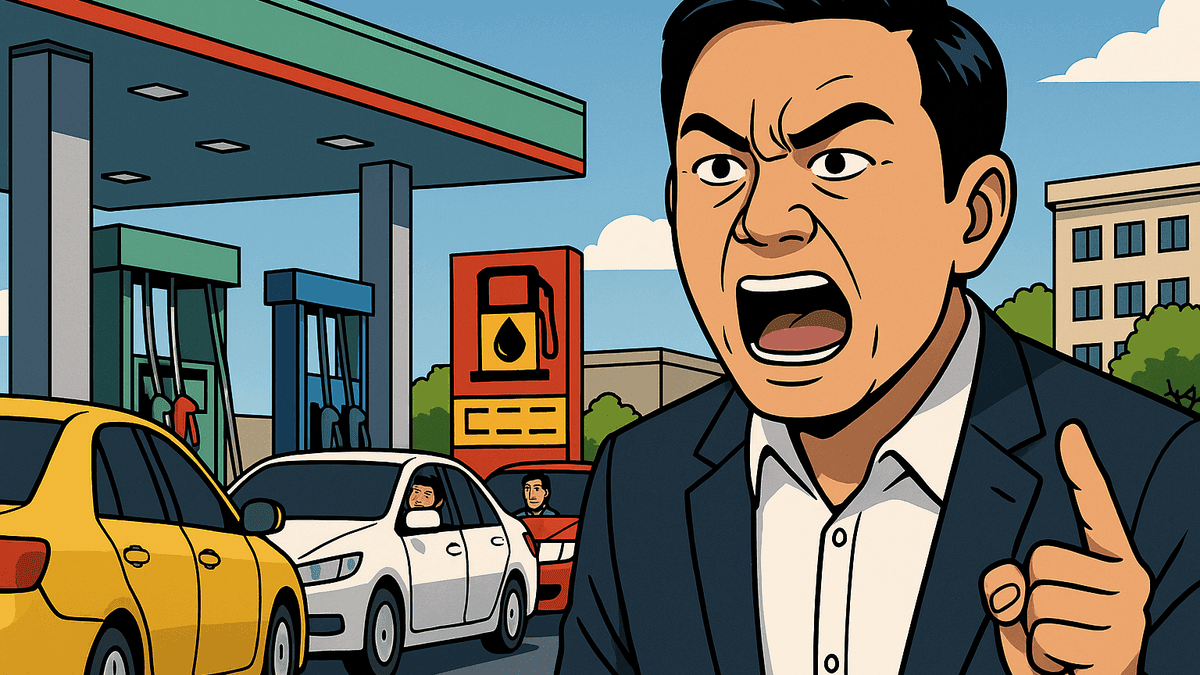 「3か月前の安い原油で作った石油を今日の高値で売るカラクリ」野党が告発