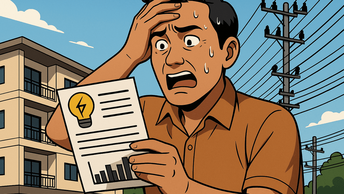 タイの電気代が5月から3.95バーツ/単位に確定、現行より7サタン値上げ