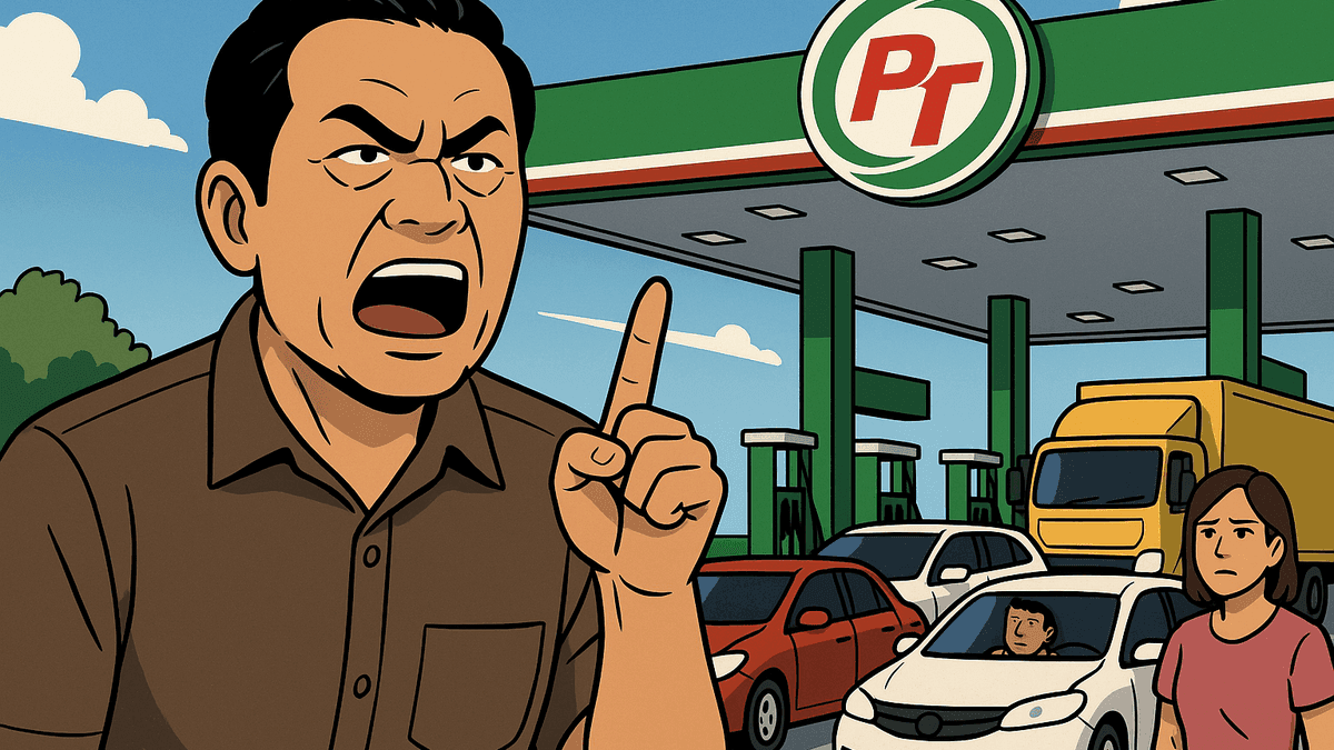 「国民に負担を押し付けるな」運送会社が全社員にPTガソリンスタンドでの給油を禁止