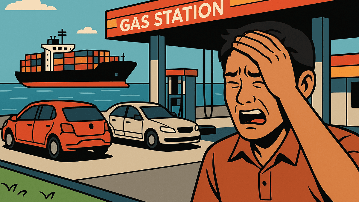 首相が石油備蓄ネットワークを暴露「船が海上で値上がりを待っている」5,700万リットル消失