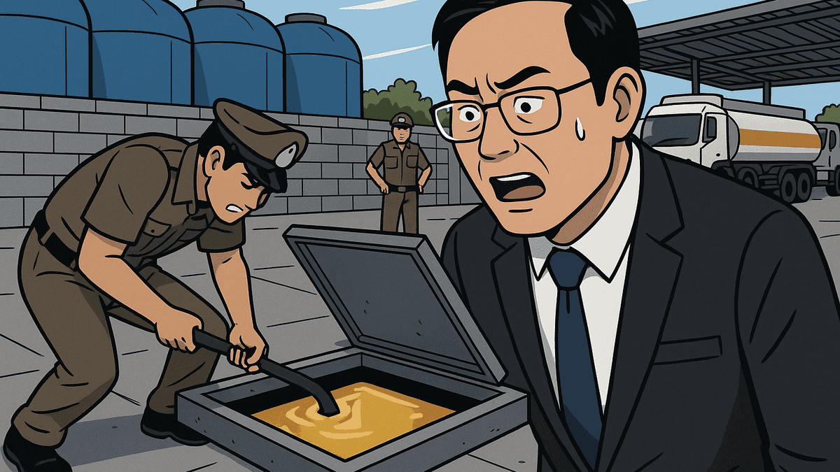 ソンクラー国境に10万Lの闇石油、中国系マレーシア人が地下タンクに隠蔽