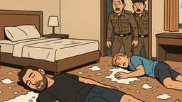 カオサン通りのホテルで外国人2人が謎の死、部屋に白い粉が散乱