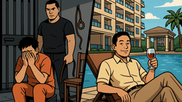 カンボジア国境の詐欺拠点を公開、拷問部屋と豪華マンションが共存