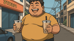 タピオカミルクティーで30kg増量、BMI不合格で徴兵を回避した男