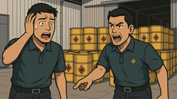 ラチャブリーの工場でディーゼル14万2千Lを大量備蓄、当局が摘発