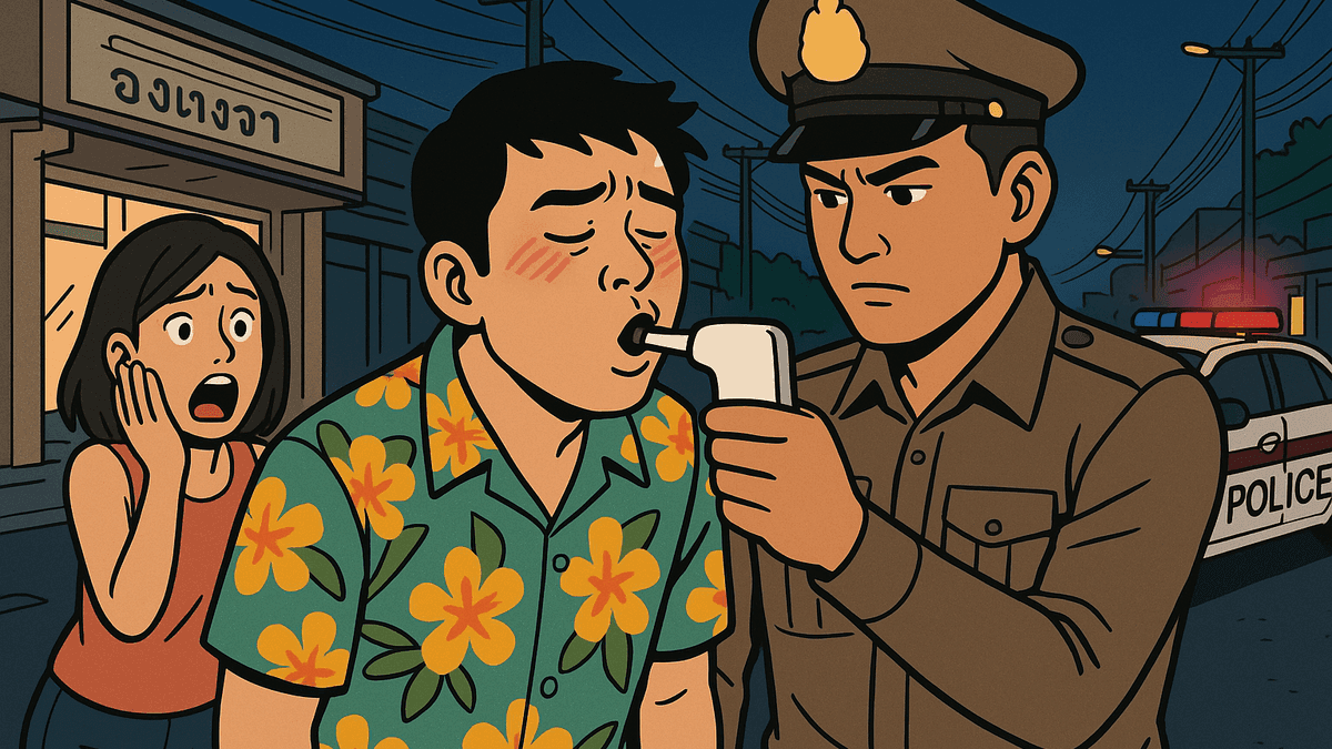 ソンクラン初日に飲酒運転353件、チェンマイが全国最多