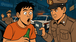 【続報】ソンクラン2日目で飲酒運転が初日の3倍、1127件に急増