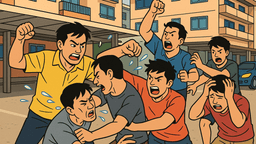 ソンクラン中にタイ人とミャンマー人が集団乱闘、7人負傷