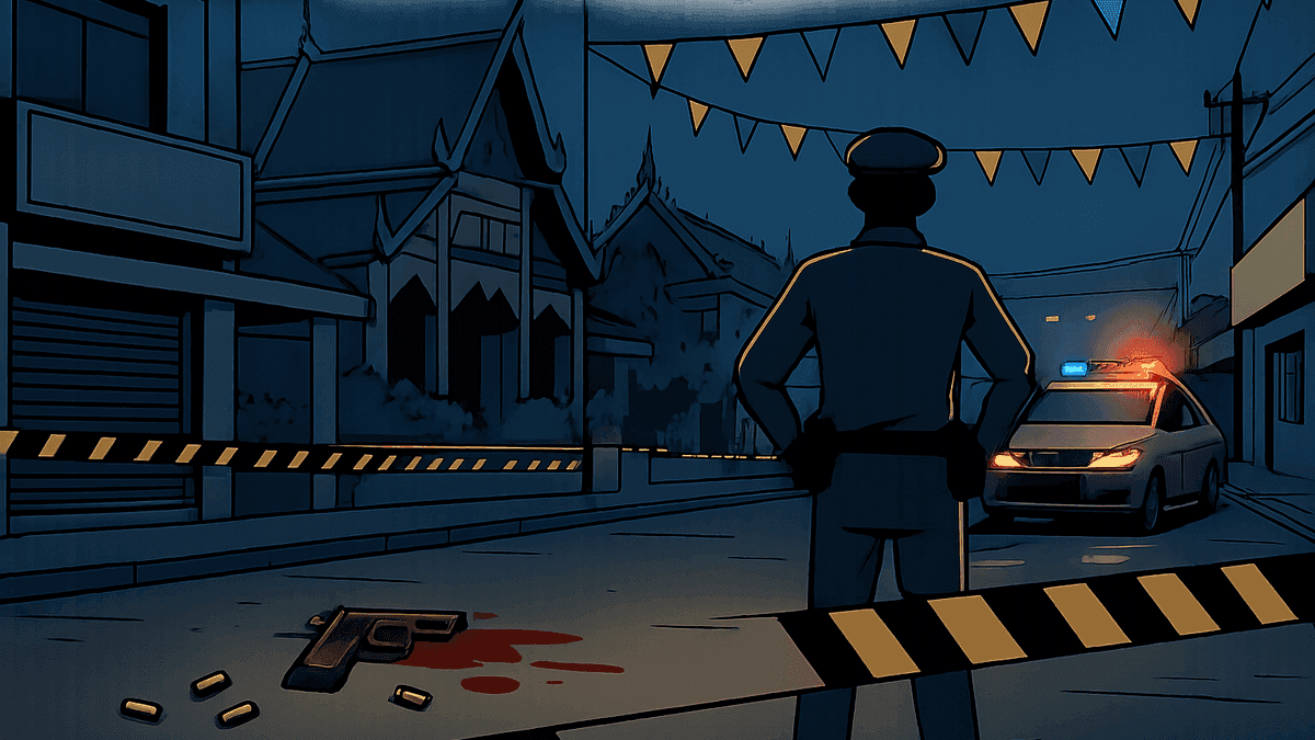 17歳が「去年の復讐」でソンクラン会場で銃撃4発、首を貫通