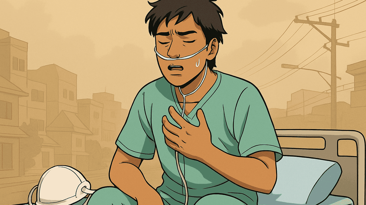 チェンマイ旅行の19歳がPM2.5で重症肺炎、医師が警告