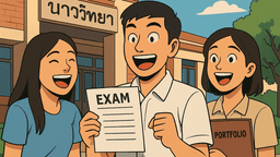タイ大学入試TCAS70が2027年から大改革、最大7科目無料化と代行ポートフォリオ対策