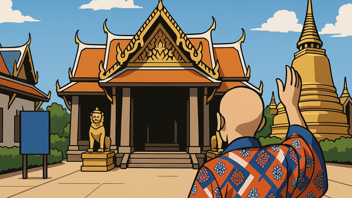 タイ歌手ケン・タチャイが10年前の寺院ナーナトン儀式で全脱衣強要+性器に書字