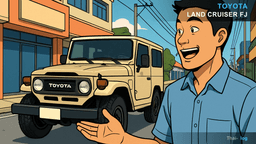 タイ製トヨタLAND CRUISER FJが日本販売開始、450万円・チャチェンサオ工場発