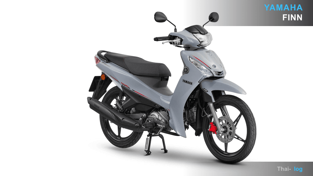 YAMAHA Finn新型タイ発売、3グレード4.6-5万B・LEDヘッド+デジタル化