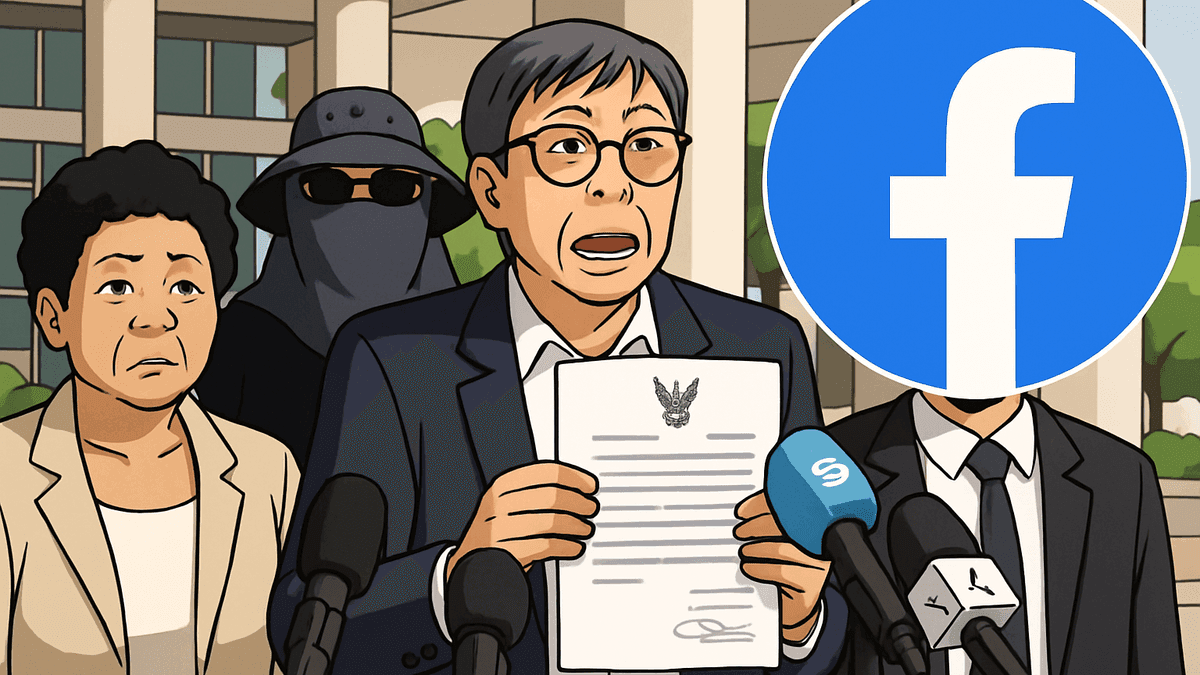 タイで投資詐欺1.65億B被害、Meta・LINE・銀行9行を相手取り異例の提訴