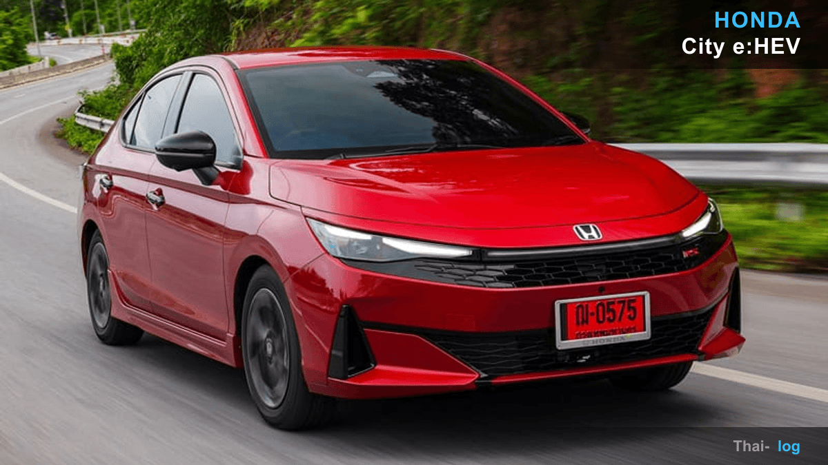 ホンダ・シティがタイで一部改良、フルHV「e:HEV」を62.9万バーツから