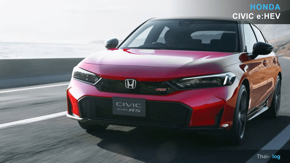 ホンダ・シビックe:HEVがタイで7月更新、疑似変速「S、 SHIFT」搭載へ